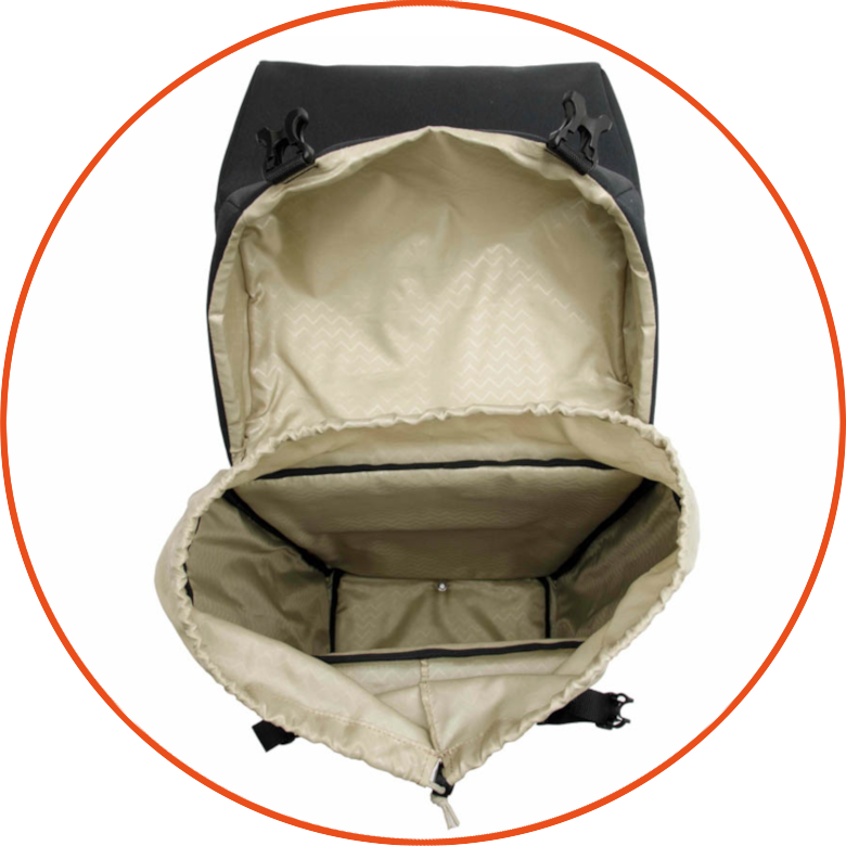 Podwójna sakwa rowerowa New Looxs Sports 40L MIK